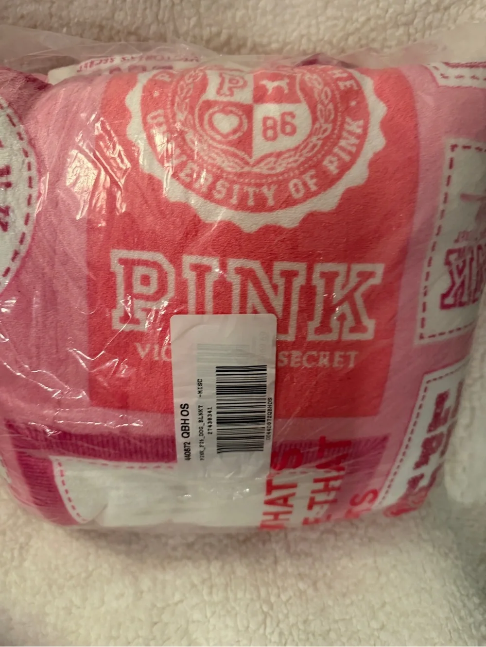 PINK Victorias Secret soft plush
